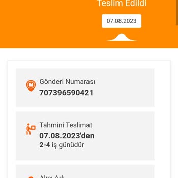 Gardrops Sattığım Ürün 4 Gündür Teslim Edildiği Halde Kargoda Görünüyor