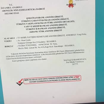 VakıfBank Ödenen Haczi Kaldırmıyor.
