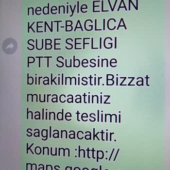 PTT Kargo Teslim Edilmeyen Gönderi