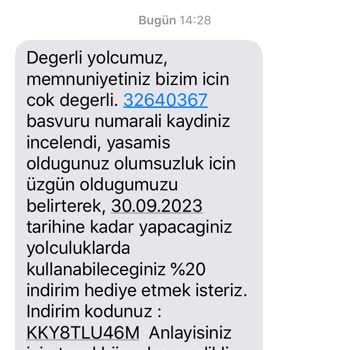 Kamil Koç Otobüs Bilet Paramın İadesi