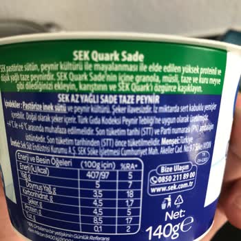 Sek Quark'tan Kıl Çıktı