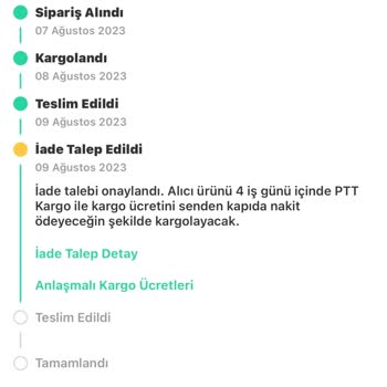Dolap Haksız İade Talebi Onayı