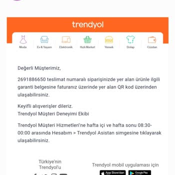 Trendyol Sahte Mal Satıyor