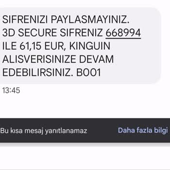 Kinguin.net Onay Vermediğim Harcama