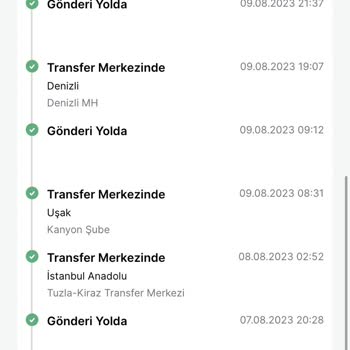 Trendyol Express Kargomu Alakasız Bir Güzergahta Dolaştırıyor