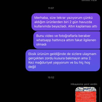 Flu Aksesuar DM Ve WhatsApp Müşterilere Dönmüyor