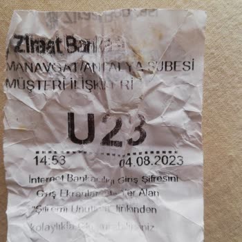 Ziraat Bankası Manavgat Şubesi Afet Kredisi ve Mobil Bankacılık Başvur