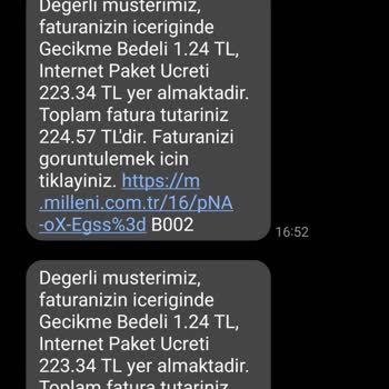 Millenicom Karşımda Muhatap Bulamıyorum Çözüm Yok