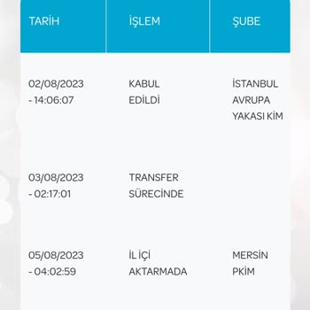 PTT Kargonun Sorumsuz Ve Hatalı Bilgi Vermesidir.