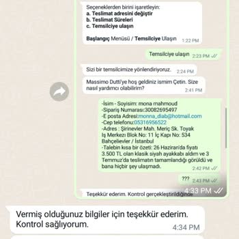 Bir Buçuk Ay Önce Massimo Dutti'den Ayakkabı Aldım Ve Gelmedi