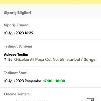 Şok Market Siparişim Teslim Edilmedi