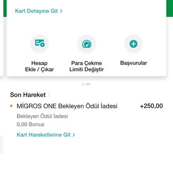 Migros Onaylamadığım Halde Bonus Puanımı Çektiler İade Edilmedi Hala