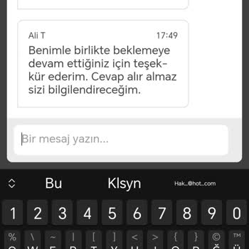 Yemeksepeti Sipariş İptali Kabul Etmeme