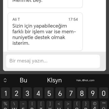 Yemeksepeti Sipariş İptali Kabul Etmeme