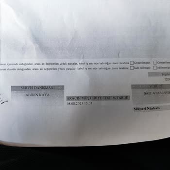 Citroen Ata Haksız Yere Tarafımdan Arıza Tespit Ücreti Alınması