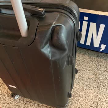 Türk Hava Yolları Hasarlı Valiz