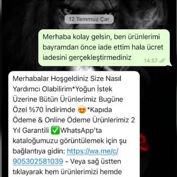 Jawiter (jawiter_tr) Jawiter Ücret İadesi Yapmıyor!