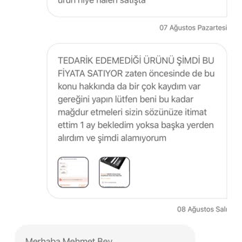 Hepsiburada Habersiz Ürünümü İptal Ettiler Bir Beklettikten Sonra