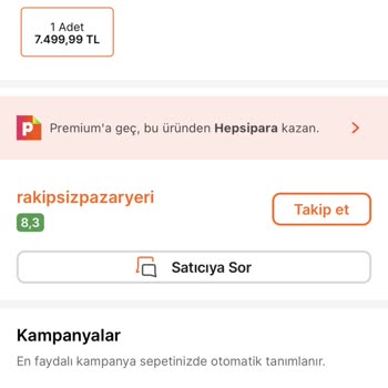 Hepsiburada Habersiz Ürünümü İptal Ettiler Bir Beklettikten Sonra
