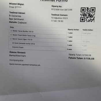 A101 Ürünü Teslim Etmediler