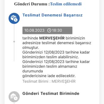MNG Kargo Gaziantep Merveşehir Şubesinden Kargo Dağıtımı Yapılmadı