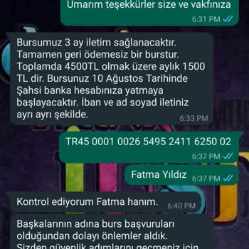 Fatih Vakfı Zorla Şahsıma P*****a Hesabı Açtırdı