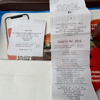 Beylikdüzü Burger King Yaşadığım Mağduriyet