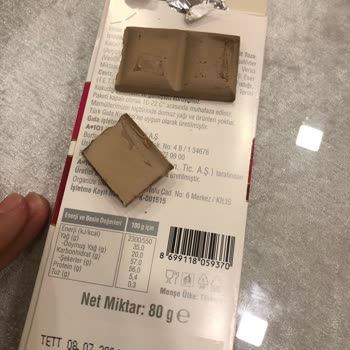 A101 Vince Marka Beyazlamış Çikolata