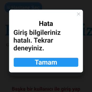 Mergentech Uygulama Kimlik Bilgileri Doğru Olduğu Halde Kimlik Bilgisi Hatası