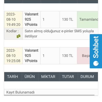 epin.com.tr Valorant Puanı Aldım Gelmedi!