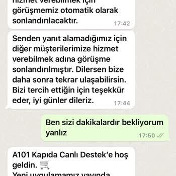A101 Ücret İadesi Yapılmadı