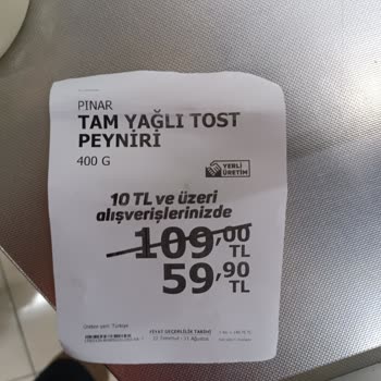 A101 Deki Farklı Satış Fiyatı