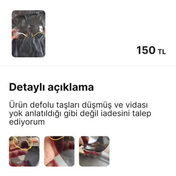 Gardrops Hatalı Ürün İadesi