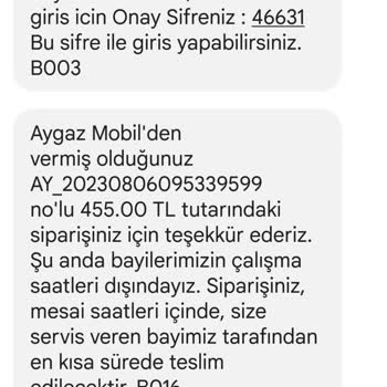 Aygaz Uyuyor Mu?