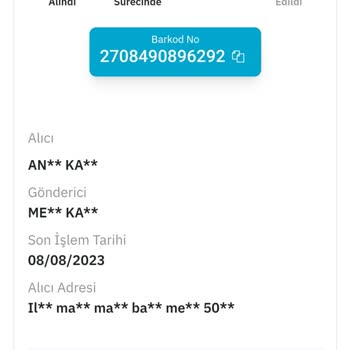 Pttavm.com Kargo Gelmiyor Müşteri Hizmetleri Yardımcı Olmuyor