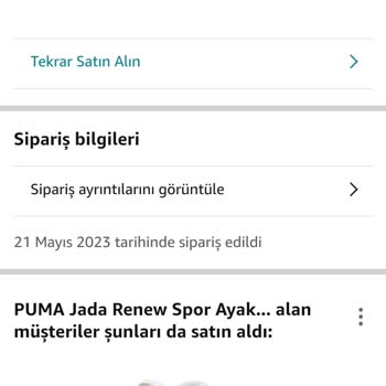 Amazon'dan Alınamayan Ayakkabı