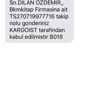 Bkmkitap Siparişim Bulunmamaktadır Ve Elime Ulaşmaması