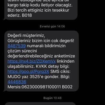 Mudo Kargom Başkasına Teslim Edilmiş Kargo Tarafından Aranmadım Bile
