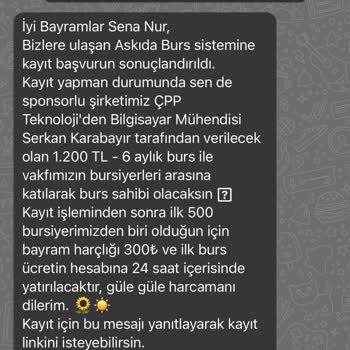 Mümin Vakfı P*****a Hesabı Açtırıp Bilgilerimi Aldı