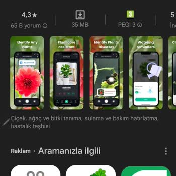 Plantln Bitki Tanımlama Uygulaması Hakkında Şikayet