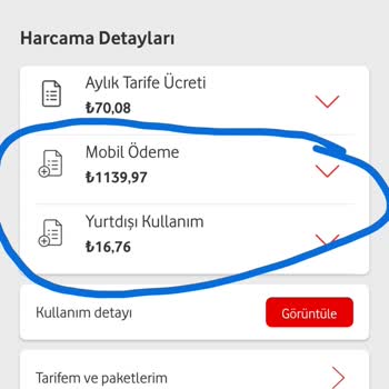 Vodafone Benden Habersiz Mobil Ödeme Yapmış