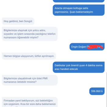 Obilet Olmayan Bileti Satıp Haber Vermiyor.