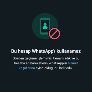 WhatsApp Sebepsiz Yere Hesap Bloke Edilmesi