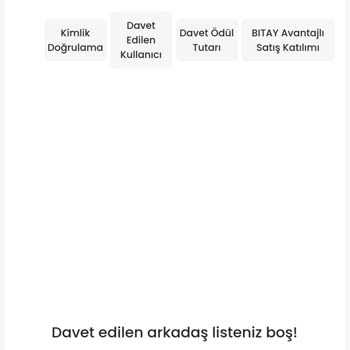 Bitay Referans Kodu Sorunu