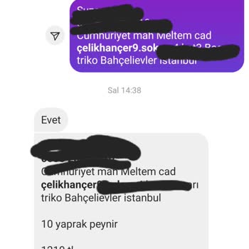 Yöresel Burada Peynir Siparişinde Yetersiz Ağırlık