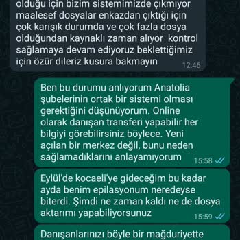 Anatolia Güzellik Merkezi Paramı Aldılar, Hizmeti Vermiyorlar.