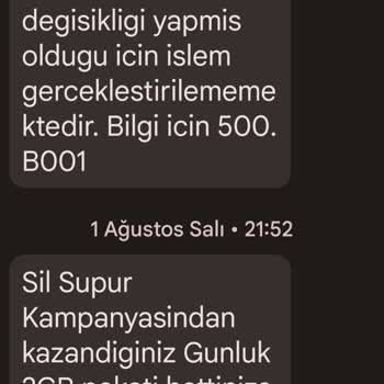 Türk Telekom EGM Tarifesine Referans Problemi