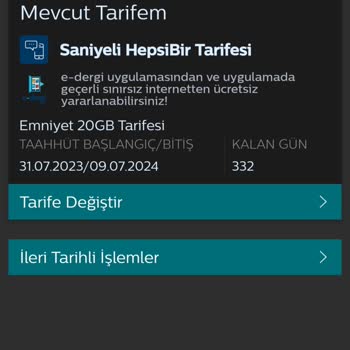 Türk Telekom EGM Tarifesine Referans Problemi