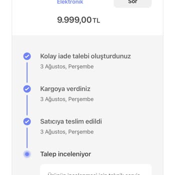 Hepsiburada Sattığı Ürünle İlgilenmeyip Bizi Mağdur Ediyor