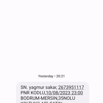 Kontur Turizm Bilet Ücreti İade